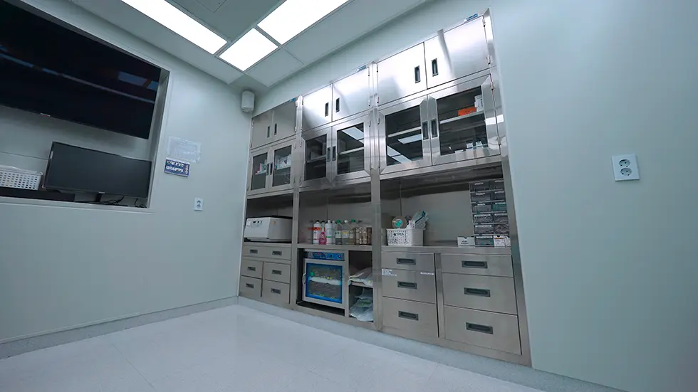 sterile medical cupboard
